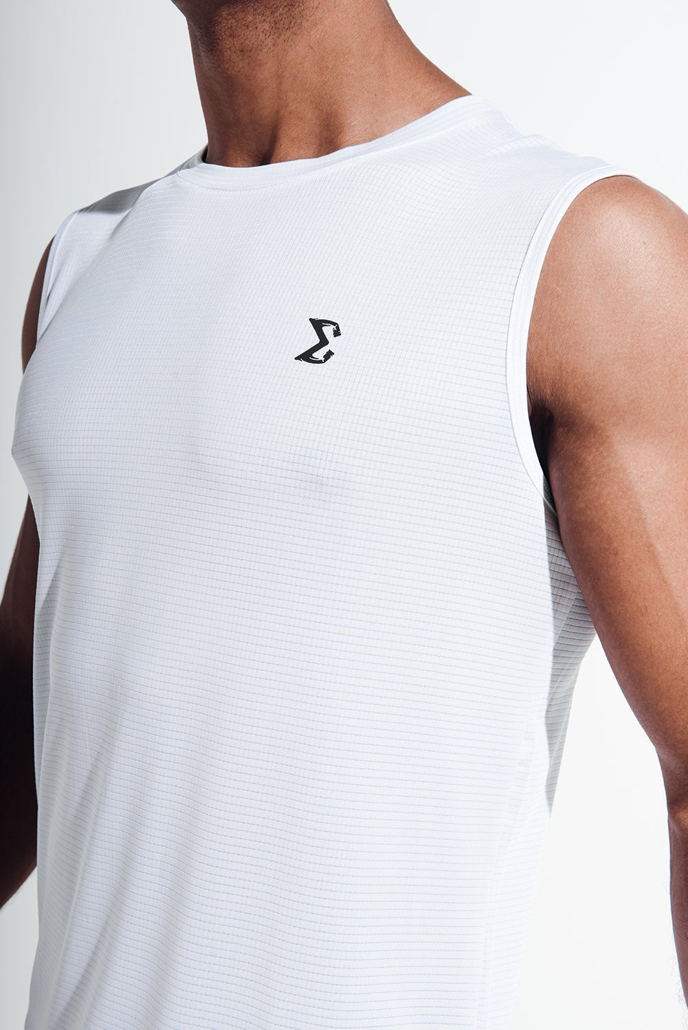 White Lightsome Tank Tops - Sigma Fit