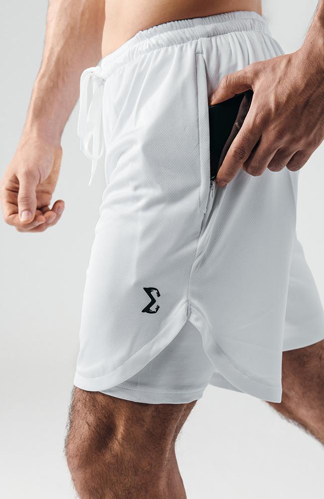 White Maverik Basic Short - Sigma Fit