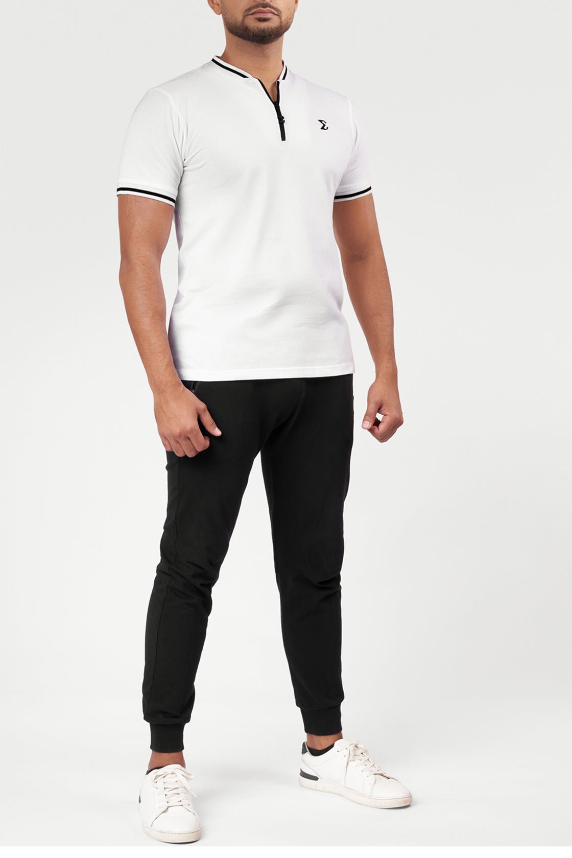 White Z Polo T-shirt - Sigma Fit